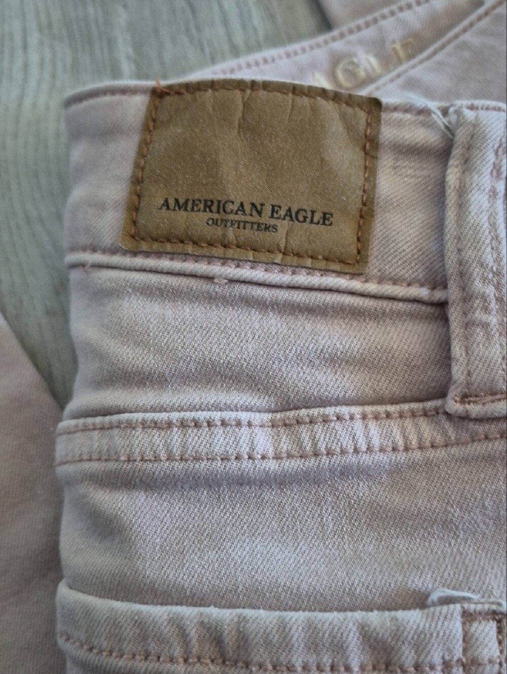 American Eagle Outfitters Skinny Jeans in Dusty Mauve - Picture 2 of 7